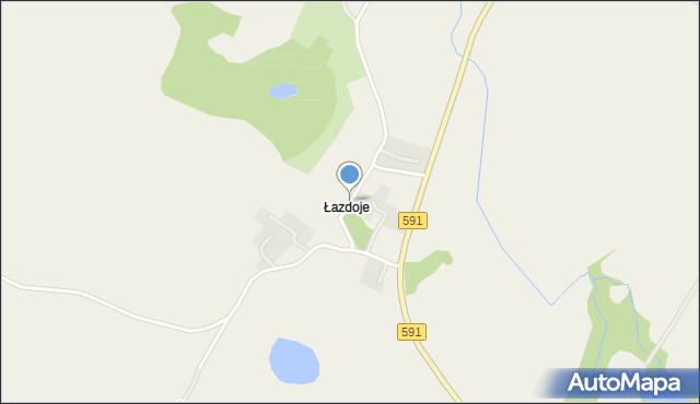 Łazdoje, Łazdoje, mapa Łazdoje