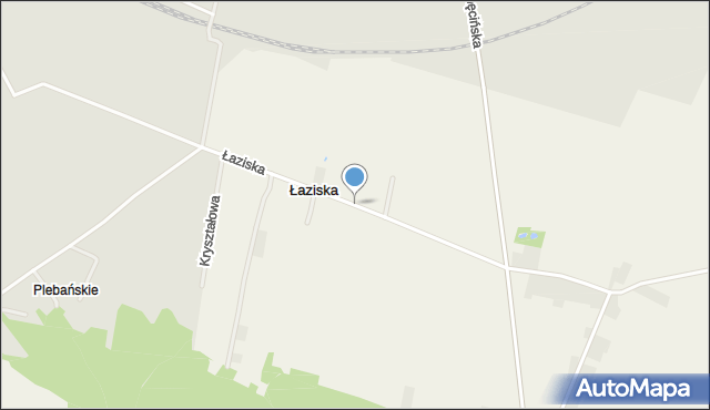 Łaziska gmina Piekoszów, Łaziska, mapa Łaziska gmina Piekoszów