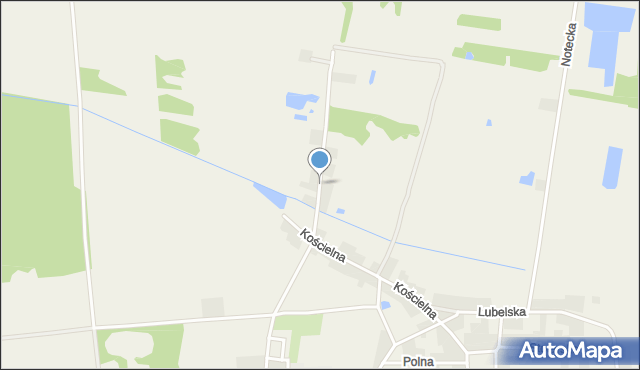 Lipki Wielkie, Łąkowa, mapa Lipki Wielkie