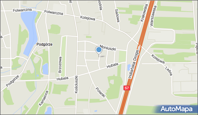 Szydłowiec, Langiewicza Mariana, gen., mapa Szydłowiec