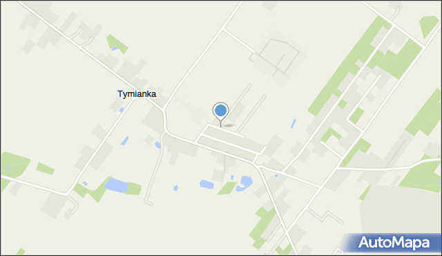 Tymianka gmina Stryków, Lawendowa, mapa Tymianka gmina Stryków