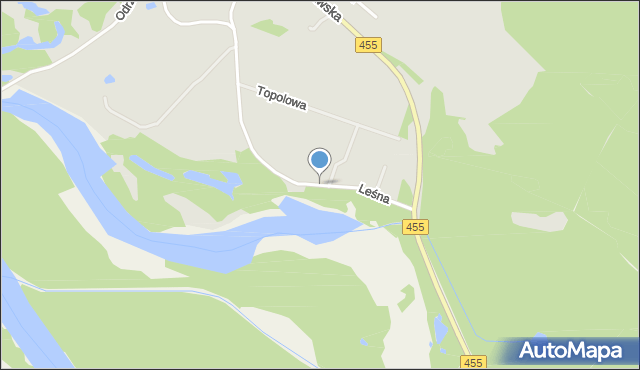 Jelcz-Laskowice, Leśna, mapa Jelcz-Laskowice