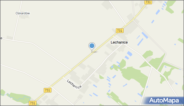 Lechanice, Lechanice, mapa Lechanice