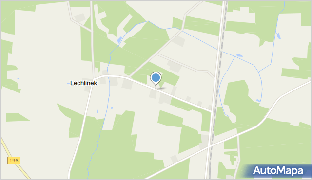 Lechlinek, Lechlinek, mapa Lechlinek