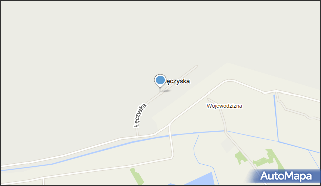 Łęczyska, Łęczyska, mapa Łęczyska