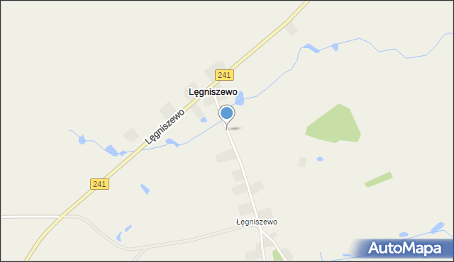 Lęgniszewo, Lęgniszewo, mapa Lęgniszewo