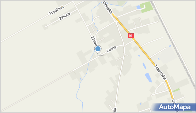 Łęgowo gmina Pruszcz Gdański, Leśna, mapa Łęgowo gmina Pruszcz Gdański