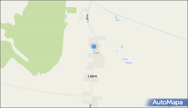 Lejno, Lejno, mapa Lejno