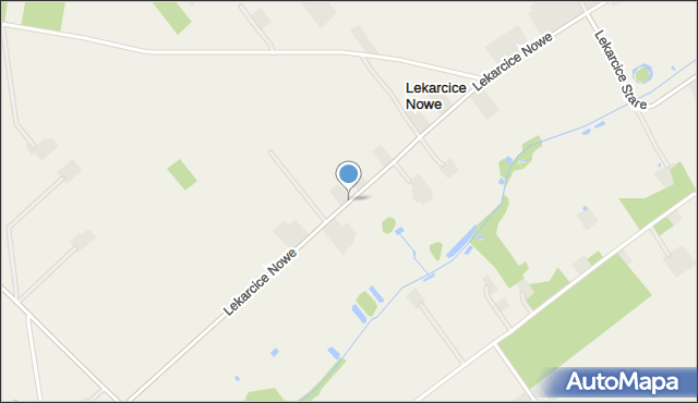 Lekarcice Nowe, Lekarcice Nowe, mapa Lekarcice Nowe