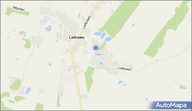 Lelkowo, Lelkowo, mapa Lelkowo