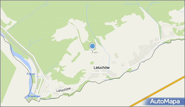 Leluchów, Leluchów, mapa Leluchów