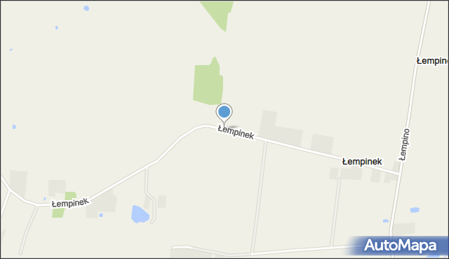 Łempinek, Łempinek, mapa Łempinek