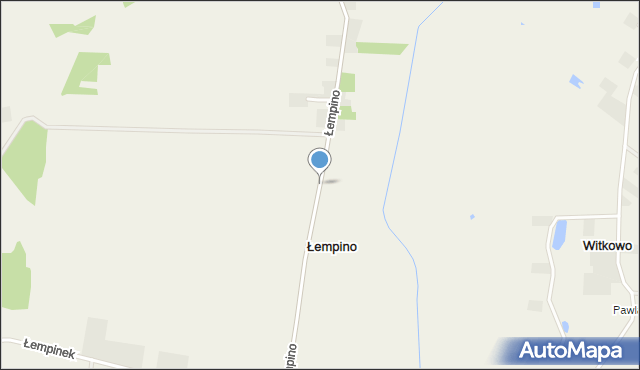 Łempino, Łempino, mapa Łempino