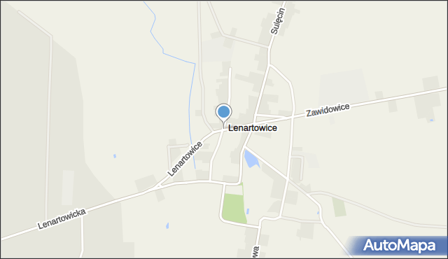 Lenartowice gmina Pleszew, Lenartowice, mapa Lenartowice gmina Pleszew