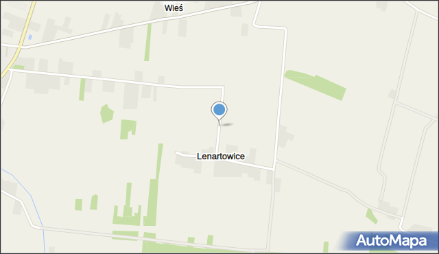 Lenartowice gmina Staszów, Lenartowice, mapa Lenartowice gmina Staszów