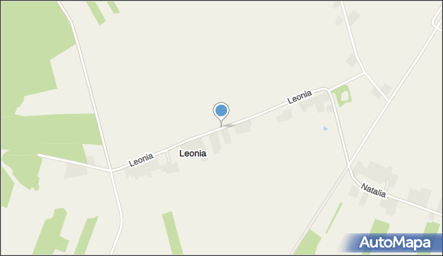 Leonia, Leonia, mapa Leonia