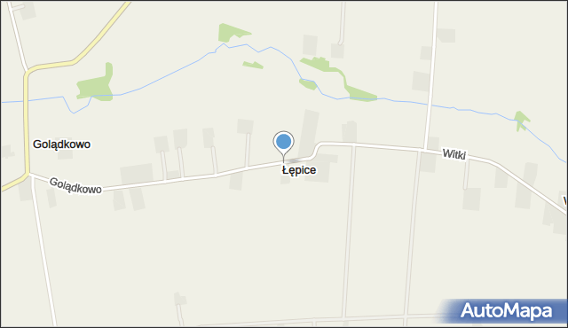Łępice, Łępice, mapa Łępice