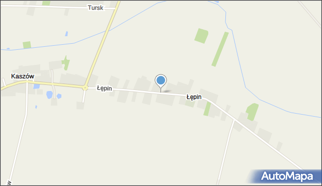 Łępin, Łępin, mapa Łępin