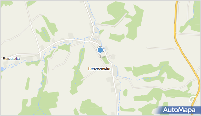 Leszczawka, Leszczawka, mapa Leszczawka
