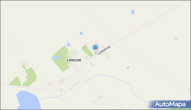 Leszcze gmina Złotniki Kujawskie, Leszcze, mapa Leszcze gmina Złotniki Kujawskie