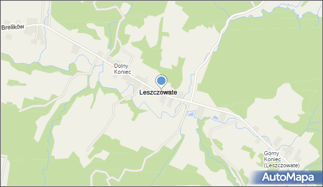 Leszczowate, Leszczowate, mapa Leszczowate