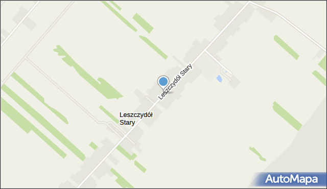 Leszczydół Stary, Leszczydół Stary, mapa Leszczydół Stary