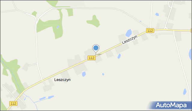 Leszczyn, Leszczyn, mapa Leszczyn