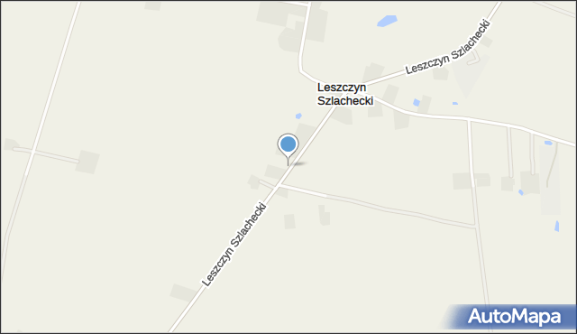 Leszczyn Szlachecki, Leszczyn Szlachecki, mapa Leszczyn Szlachecki
