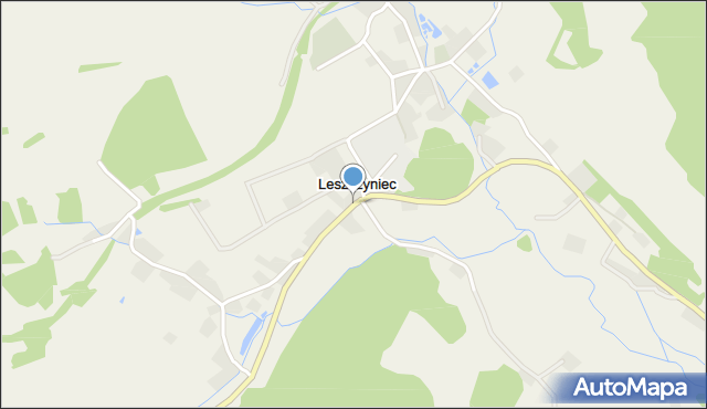 Leszczyniec, Leszczyniec, mapa Leszczyniec