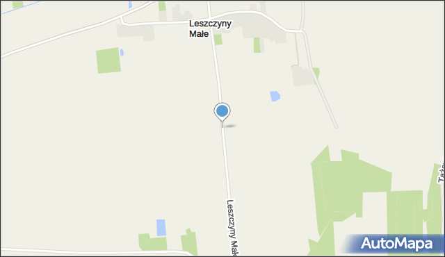 Leszczyny Małe, Leszczyny Małe, mapa Leszczyny Małe