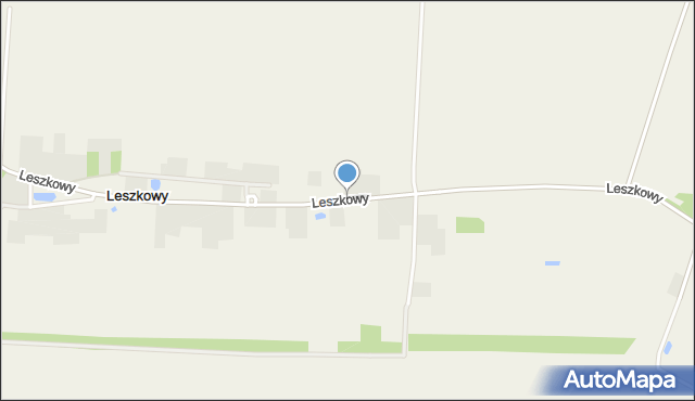 Leszkowy, Leszkowy, mapa Leszkowy