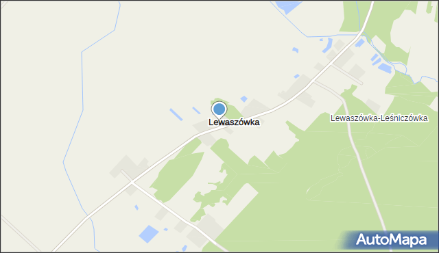 Lewaszówka, Lewaszówka, mapa Lewaszówka