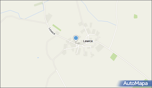 Lewice gmina Trzebiatów, Lewice, mapa Lewice gmina Trzebiatów