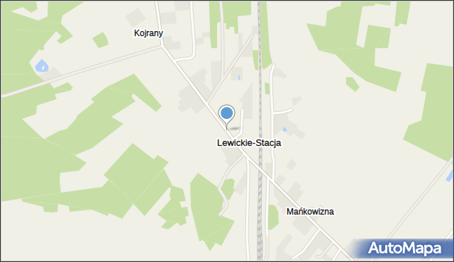 Lewickie-Stacja, Lewickie-Stacja, mapa Lewickie-Stacja