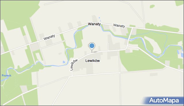 Lewików, Lewików, mapa Lewików