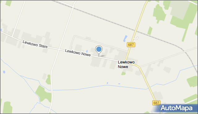 Lewkowo Nowe, Lewkowo Nowe, mapa Lewkowo Nowe