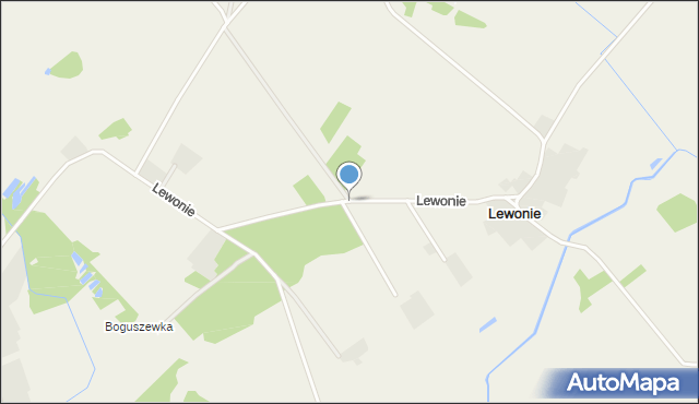 Lewonie, Lewonie, mapa Lewonie