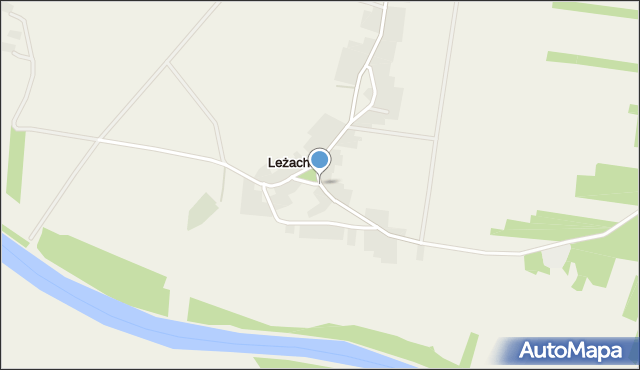 Leżachów, Leżachów, mapa Leżachów