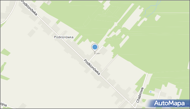 Masłów Pierwszy, Leśnego Zakątka, mapa Masłów Pierwszy