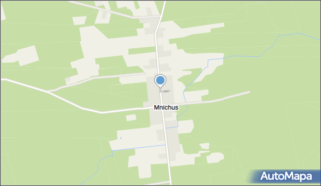 Mnichus, Leśna, mapa Mnichus