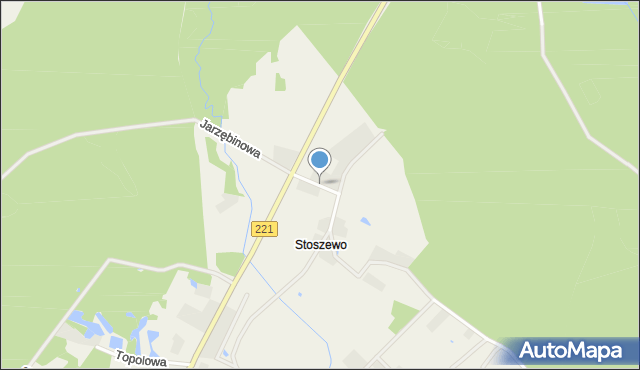 Pomlewo, Leśna, mapa Pomlewo