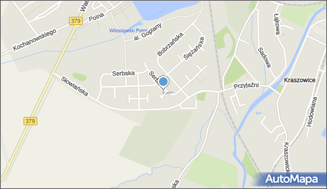 Świdnica, Lechicka, mapa Świdnicy