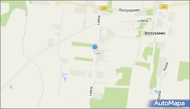 Zaleszczyce, Leśna, mapa Zaleszczyce