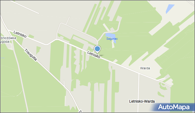 Żelechów powiat garwoliński, Letnisko, mapa Żelechów powiat garwoliński