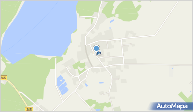 Lgiń, Lgiń, mapa Lgiń