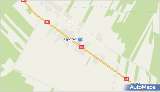 Lgoczanka, Lgoczanka, mapa Lgoczanka