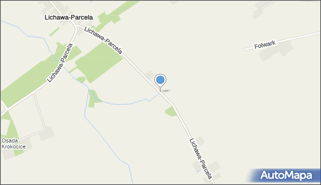 Lichawa-Parcela, Lichawa-Parcela, mapa Lichawa-Parcela