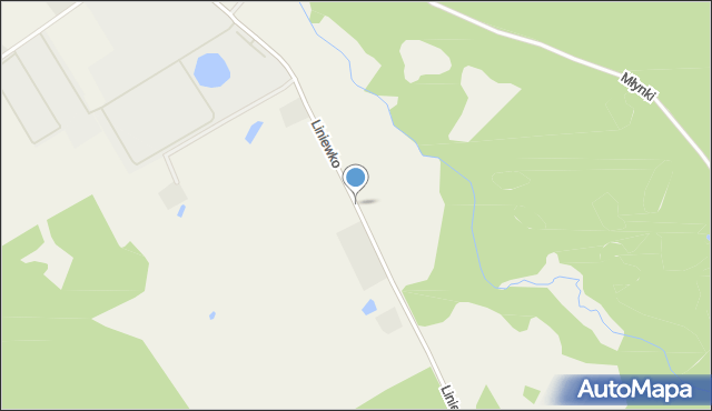 Liniewko, Liniewko, mapa Liniewko