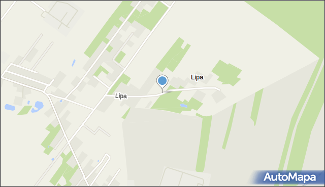 Lipa gmina Stryków, Lipa, mapa Lipa gmina Stryków