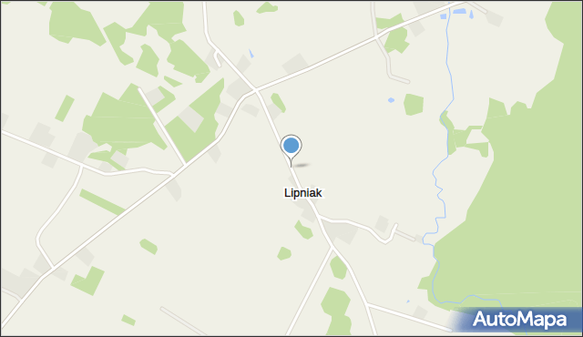 Lipniak gmina Suwałki, Lipniak, mapa Lipniak gmina Suwałki